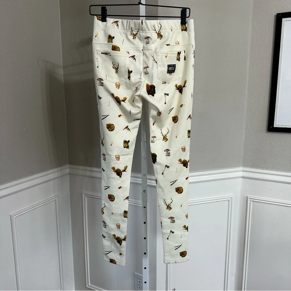 Picture Organic Clothing Outdoor Print Leggings Size M/L‎